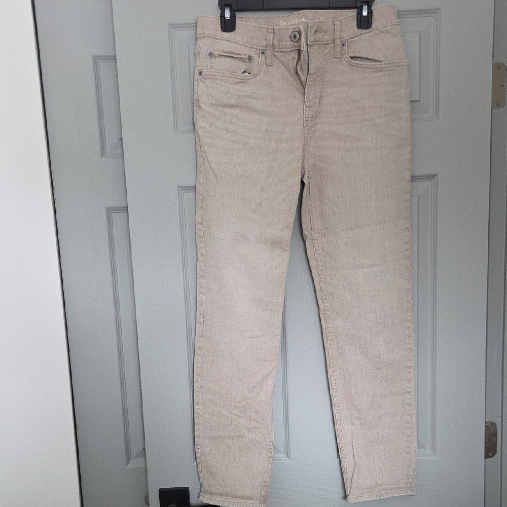 Goodfellow & Co Light Tan Slim Jeans